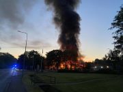 Fire at Grosvenor Garden Centre